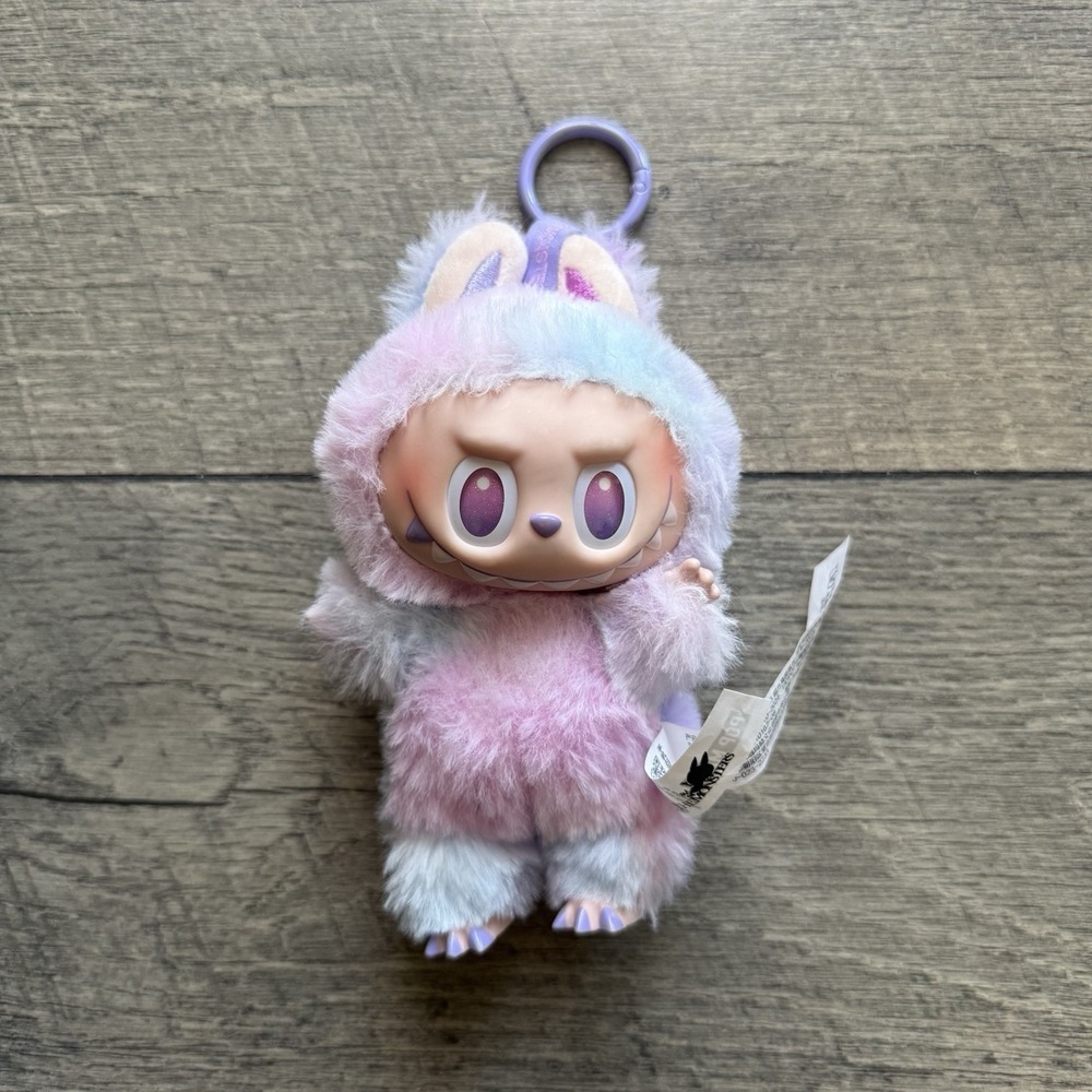 Pop Mart Labubu The Monsters Big Into Energy V3 LUCK Plush Keychain Bag Charm